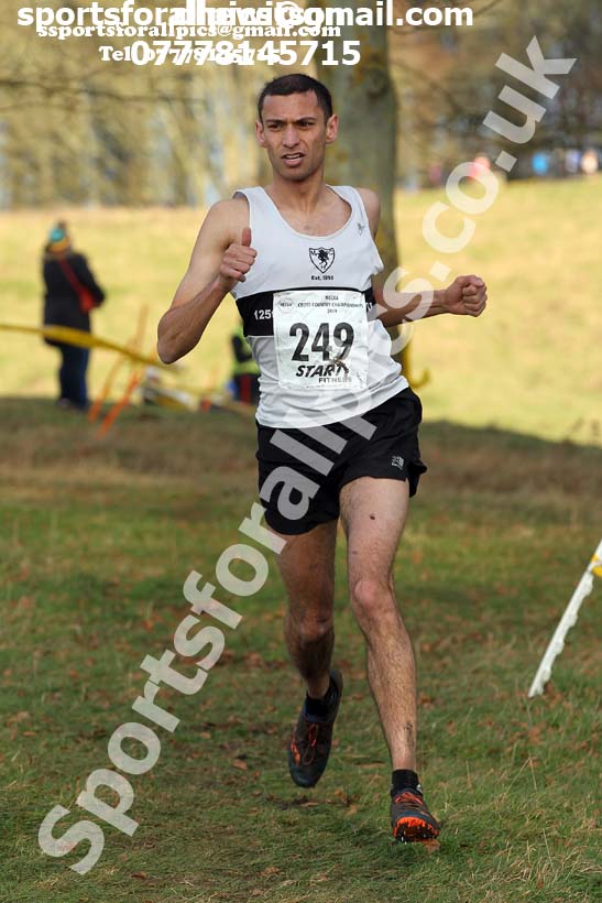 Senior mens cross country, 2019 North Eastern Cross Country Champs., Alnwick, Northumberland.  Photo: David T. Hewitson/Sports for All Pics